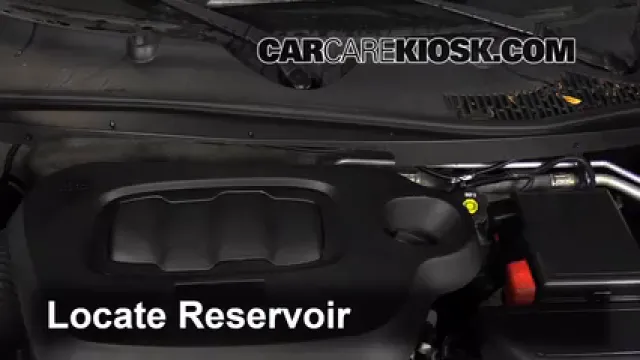 2009 Chevrolet HHR LS 2.2L 4 Cyl. FlexFuel Líquido limpiaparabrisas Agregar líquido